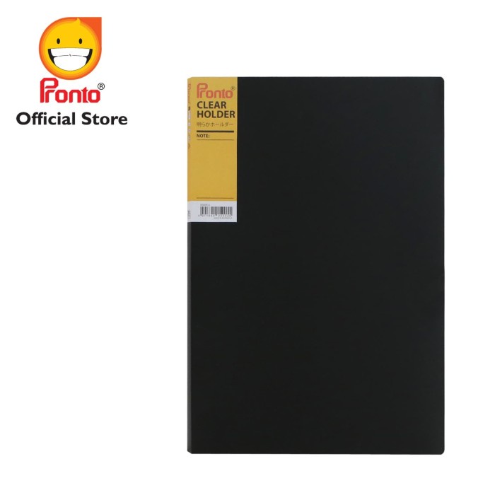 

Bestseller Pronto Map Clear Holder A4 - Hitam (Isi 20 Lembar)