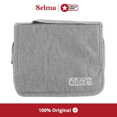 Terlaris Tas Organizer Toiletery Travel - Abu-Abu