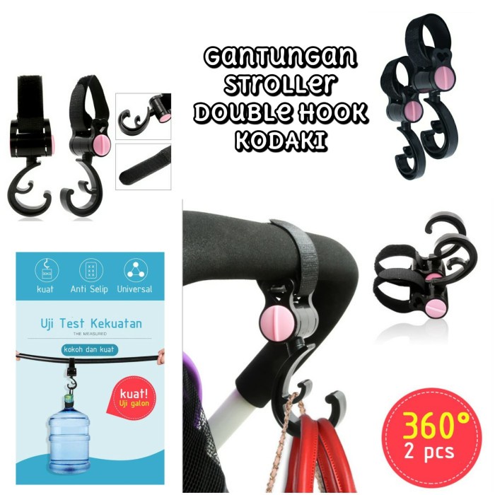 Bestseller Gantungan Stroller Bayi Stroller Double Hook Kodaki