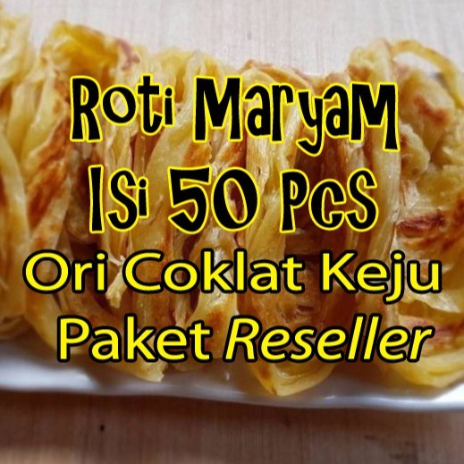 

Terlaris Dijual Paket Roti Maryam Murah Canai Cane Frozen Original Tawar Coklat