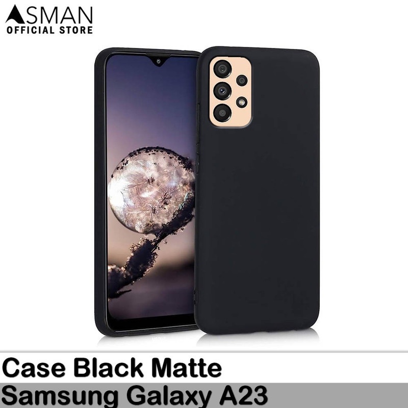 Ultraslim Samsung Galaxy A23 | Soft Case Black Matte - Black