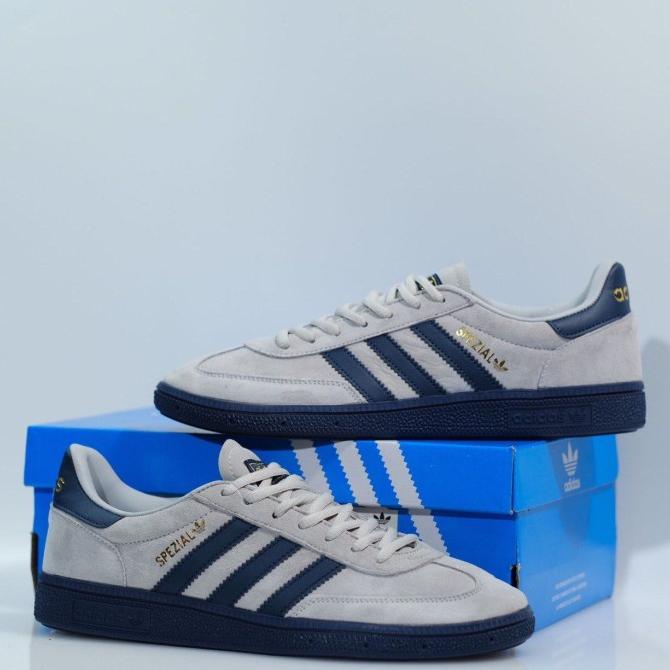 ADIDAS HANDBALL SPEZIAL GREY NAVY ORGINAL SALE 