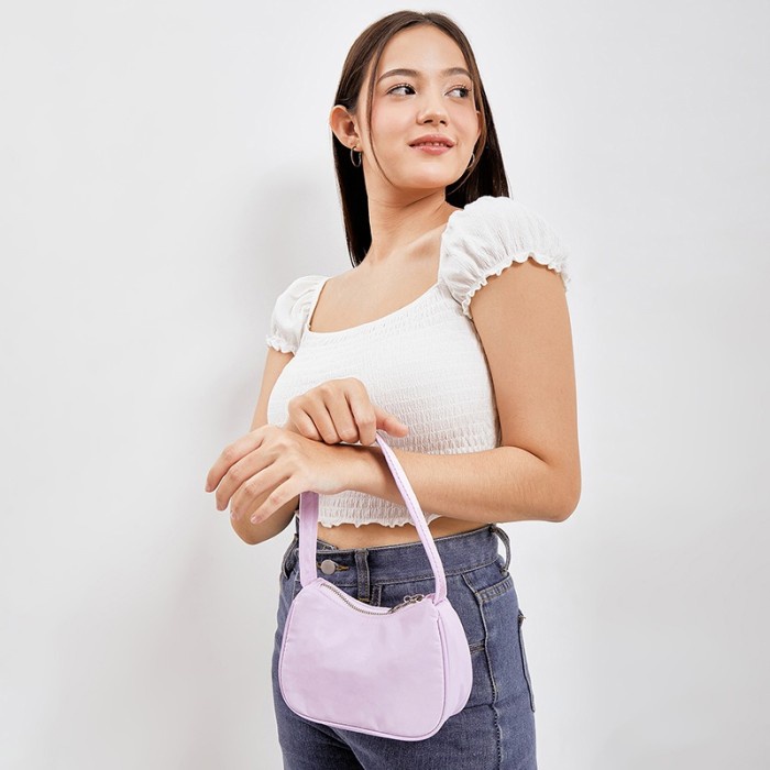DISKON SPESIAL KKV MJK TAS SHOULDER BAG WANITA NILON NYLON UNDERARM BAG TERBARU