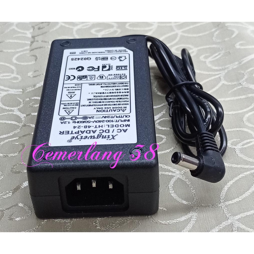 Terlaris Ac Dc Charger 24V 2A Switching Adaptor 24 V 2 A Power Supply 48 Watt Msx