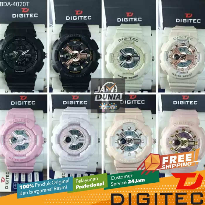 HOT SALE JAM TANGAN WANITA DIGITEC ORIGINAL BDA-4020 TOR DG 4020 DIGITEC 4020 TERMURAH