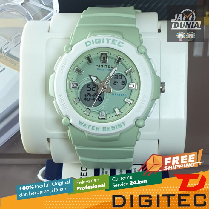 PROMO DIGITEC ORIGINAL BDA-4100 THJ DG 4100 DIGITEC 4100 JAM TANGAN WANITA TERLARIS