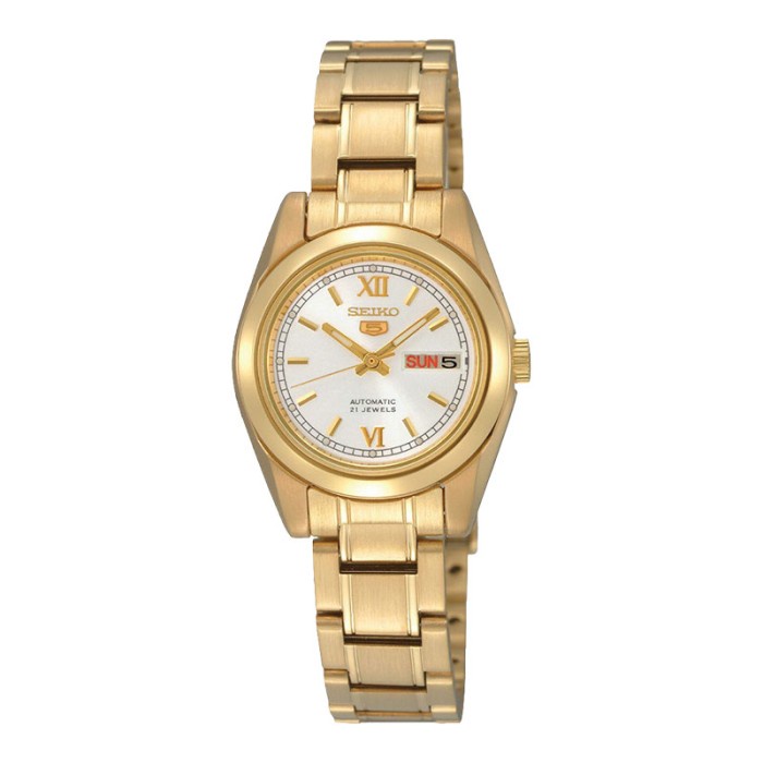 PROMO JAM TANGAN WANITA SEIKO 5 SPORT SYMK30K1 AUTOMATIC LADIES WHITE DIAL TERMURAH