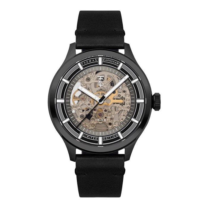 DISKON SPESIAL JAM TANGAN PRIA THOMAS EARNSHAW SCOTT ES-8257-01 AUTOMATIC SKELETON D TERMURAH
