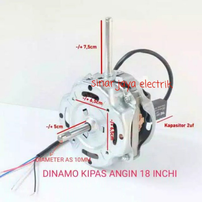 Terlaris Dinamo - Motor - Mesin Kipas Angin Sekai 18", 3 - 1
