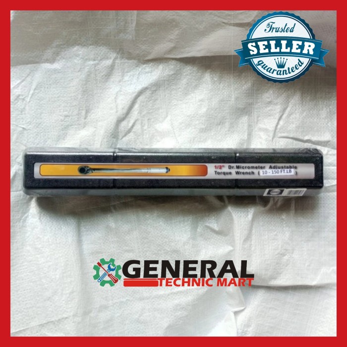 Bestseller Hasston Prohex- Kunci Torsi Heavy Duty, Torque Wrench Kunci Momen 1/2"