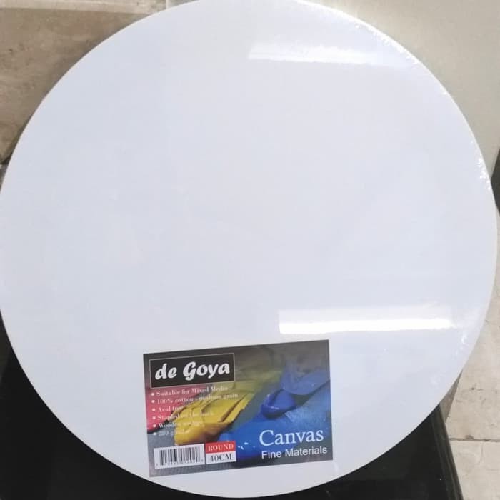 

Bestseller Canvas / Kanvas Lukis Kayu Bulat De Goya (Diameter 40 Cm)
