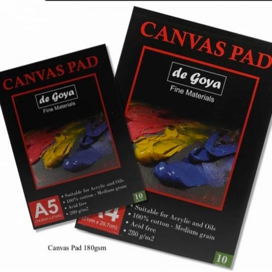 

Bestseller A3 De Goya Degoya Canvas Pad Buku Kain Kanvas Lukis