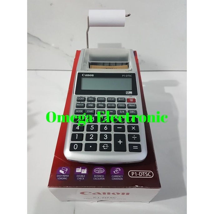 

Canon Printing Calculator P1-DTSC - Kalkulator Kasir Printer Struk P1