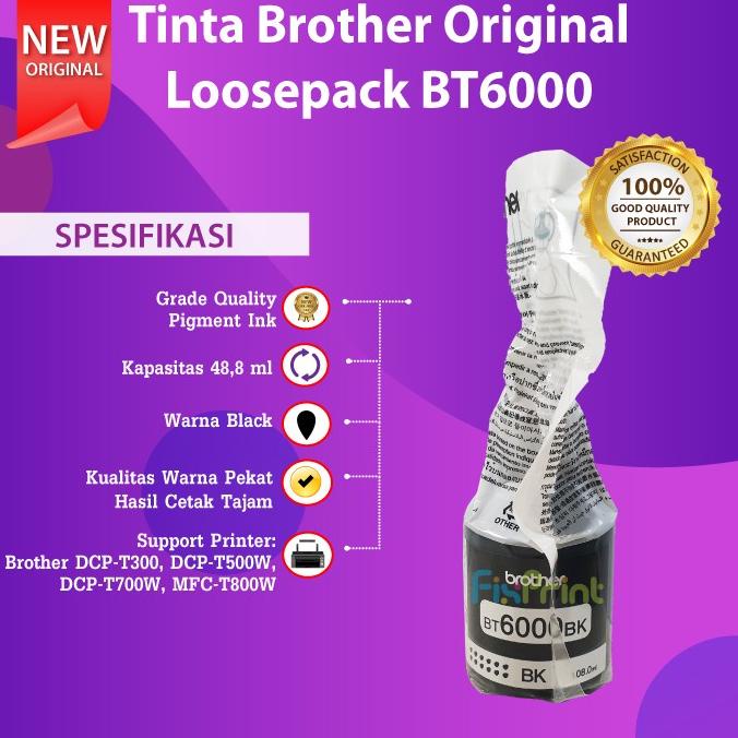 Tinta Brother BTD60BK BTD60 D60BK Black Printer DCP-T310 T510W T710W