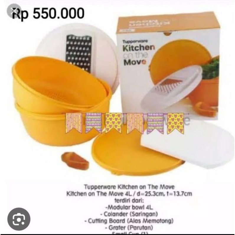 kitchen on the move tupperware