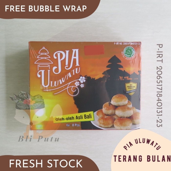 

Pia Uluwatu Terang Bulan (Isi Coklat, Keju dan Kacang) pen04