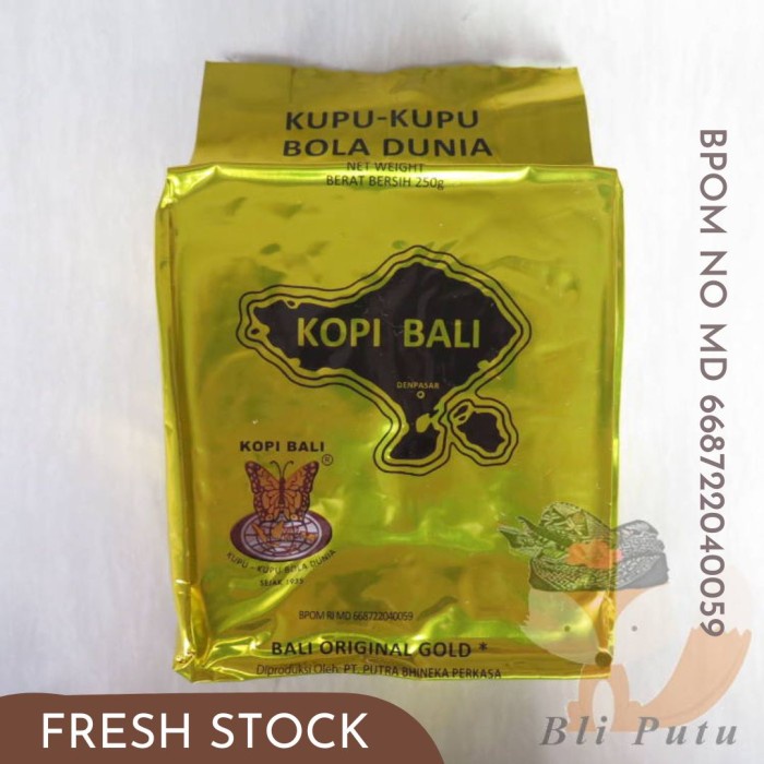 

Kopi Bali Gold Special Kupu-Kupu Bola Dunia - 250gr pen04