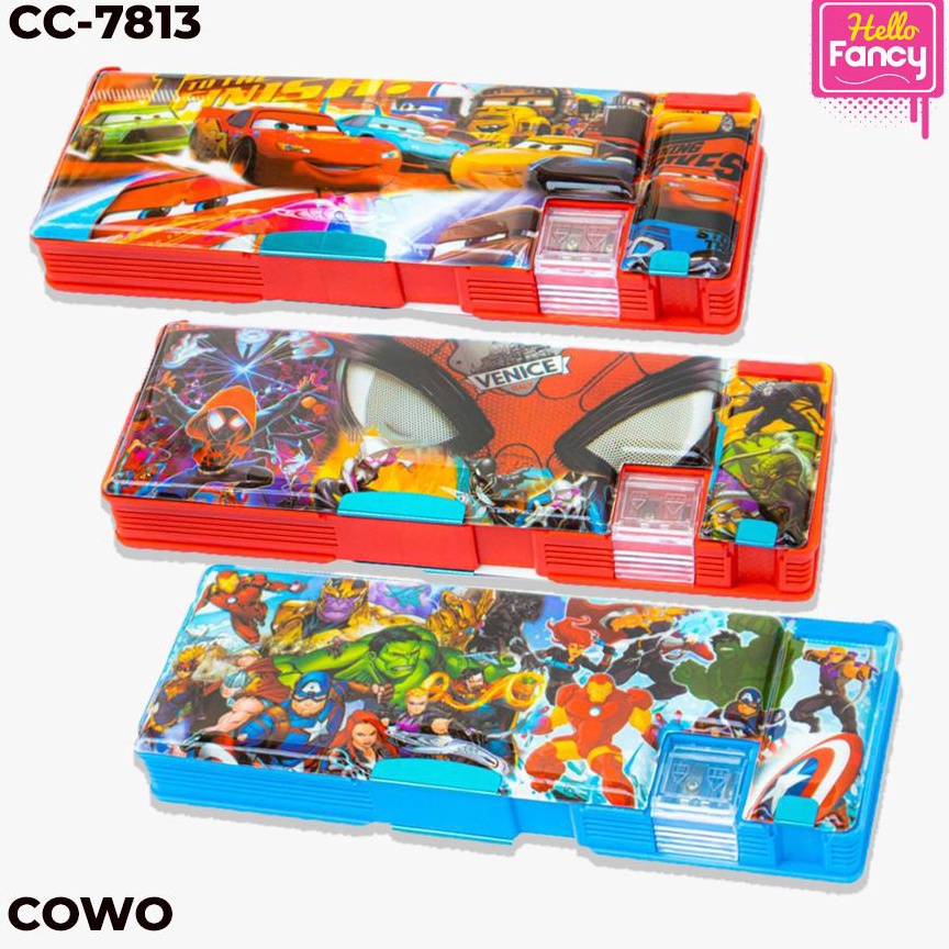 

Best seller Kotak Pensil / Tempat Pensil Karakter + Rautan CC-7813 71