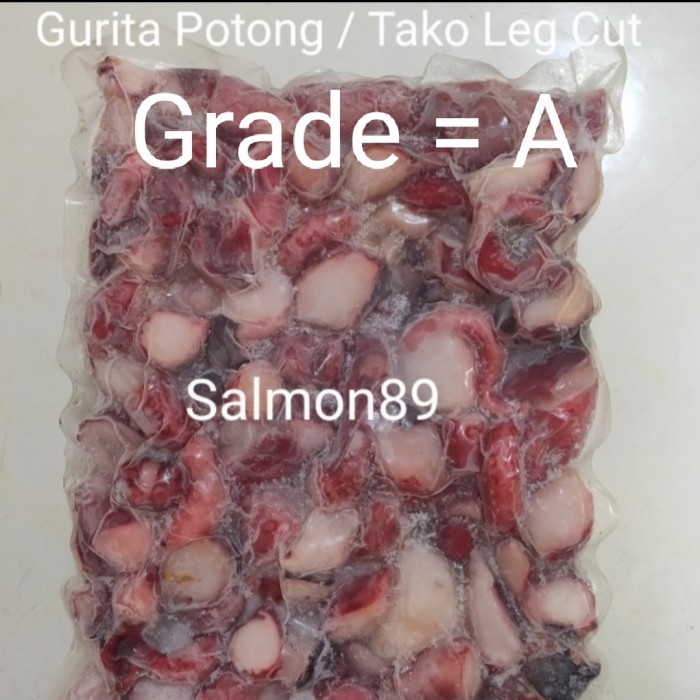 

Terlaris Tako Leg Cut 1Kg - Kaki Gurita Potong - Boiler Cut Octopus