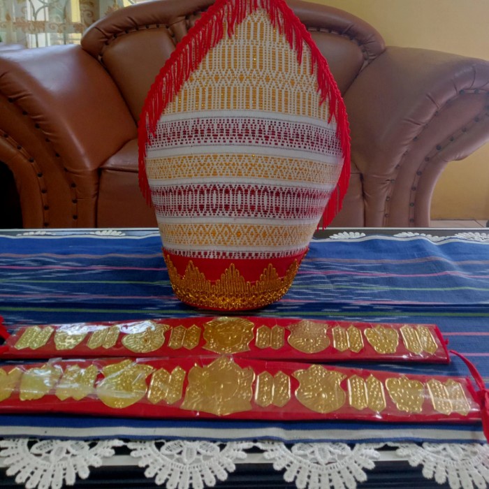 Best Seller Set Topi Pengantin Dan Sortali Pengantin Batak Toba