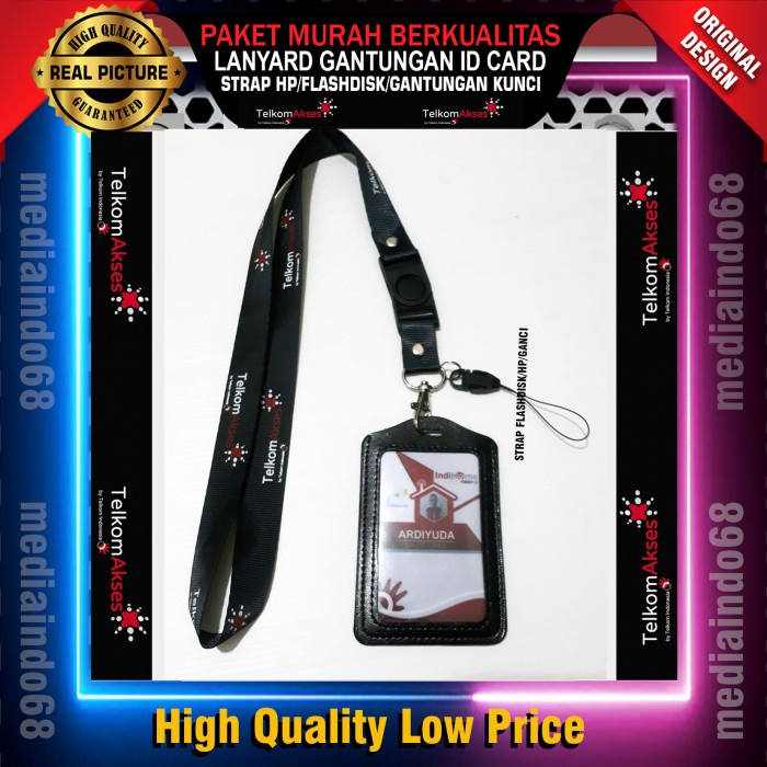 

Best Seller Telkom Akses -Lanyard Gantungan Id Card (Paket Murah)