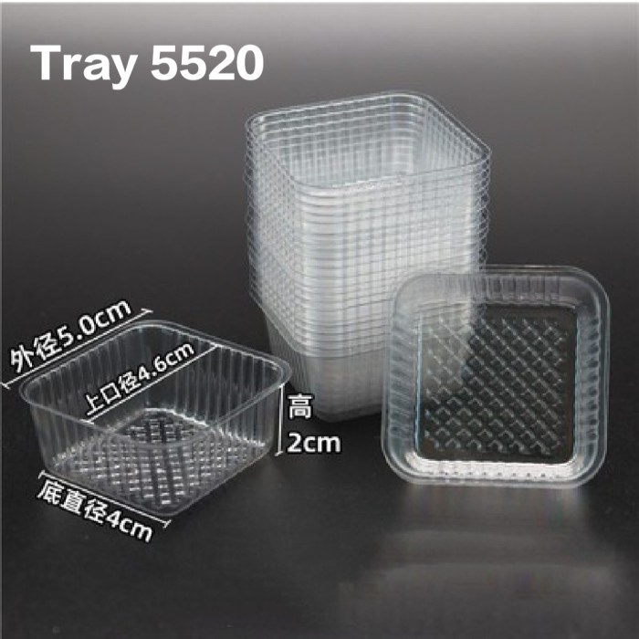 Best Seller Tray Mika Nastar 5520 Tray Mika Plastik Tray Kue