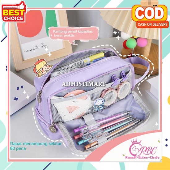 

Tempat Pensil Anak Disgrib Karakter Aestetik Tepak Kode Lucu Murah Muat Banyak Kostak Korean Style Multifungsi Dusgrib Tk Sd Cowok Sekolah Dosgrib Terbaru Estetik Kotak Pengsil Aesthetic Perempuan Laki Wadah Pencil Case Codbesar Jumbo Pencil Cases L