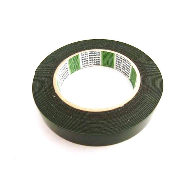 

\\\\\] Double Tape PE Foam Hijau 23mm / Nippon Tape / Isolasi timbal Balik