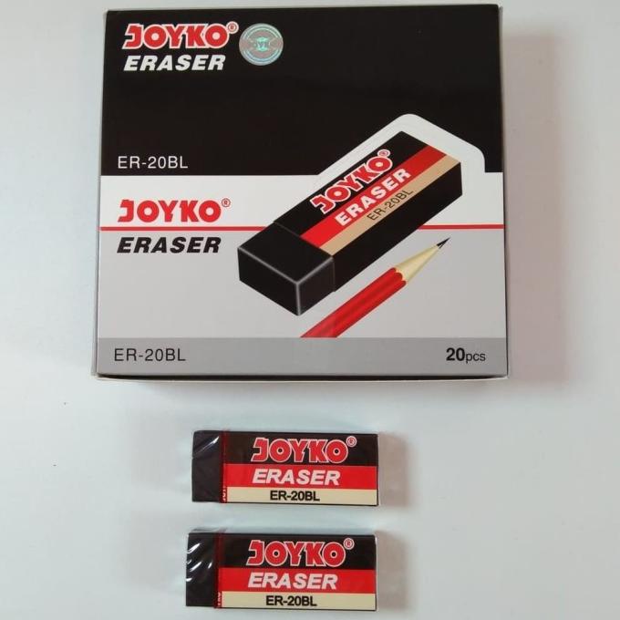 

Penghapus Eraser Joyko Hitam Besar ER-20BL