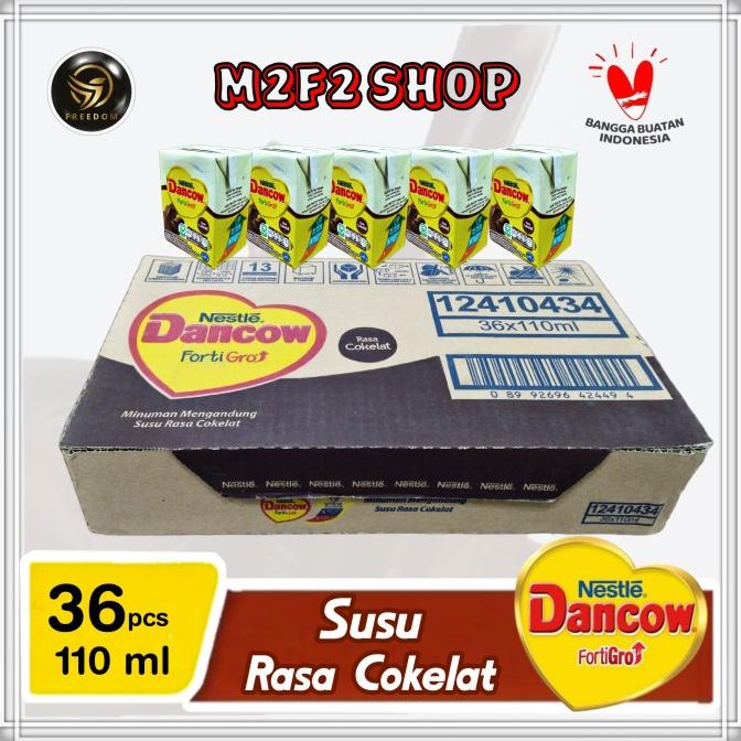 

Susu Dancow Kotak Fortigro Cokelat UHT - 110 ml