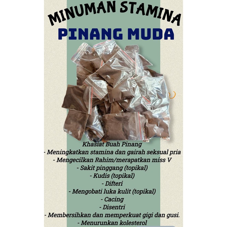 

buah pinang muda tanpa bahan kimia