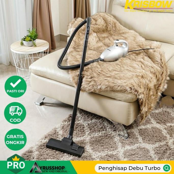 ------] Penghisap Debu Kering Turbo Krisbow Vacuum Cleaner Sofa/Kasur/Karpet