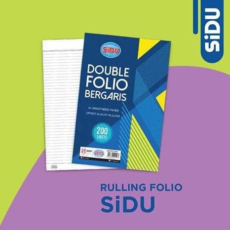 

Kertas Double Folio / Rolling Folio Sinar Dunia SIDU 200