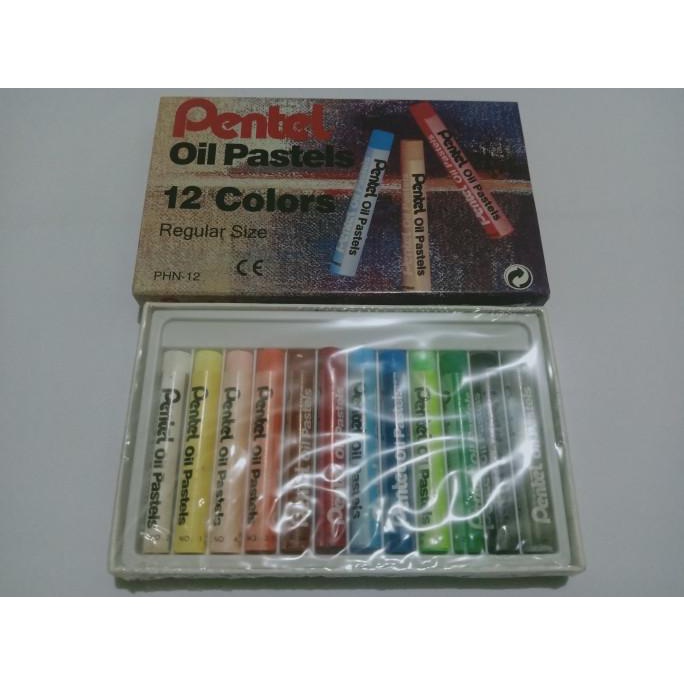 

OBRAL Oil Pastels / Krayon / Crayon PENTEL 12 Warna