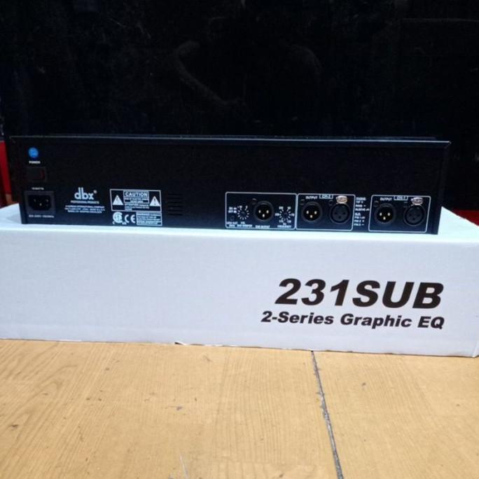 New Produk Terbaru Equaliser Equalizer Dbx231Sub Dbx 231Sub Grade A