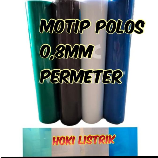 New Fiber Penutup Pagar Polos / Plastik Pagar / Fiber 0,8Mm Tinggi 1Meter