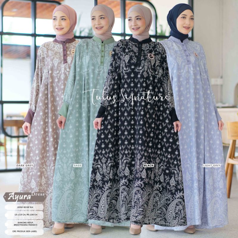 dress wanita ayura maxy by Tulus signature