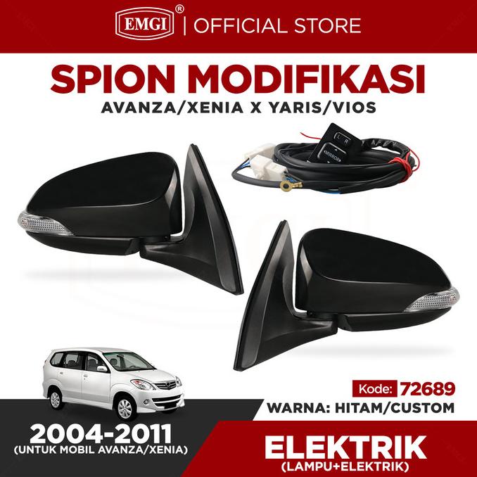 Modifikasi Spion Mobil Avanza Xenia housing Yaris Vios 2012 - Elektrik