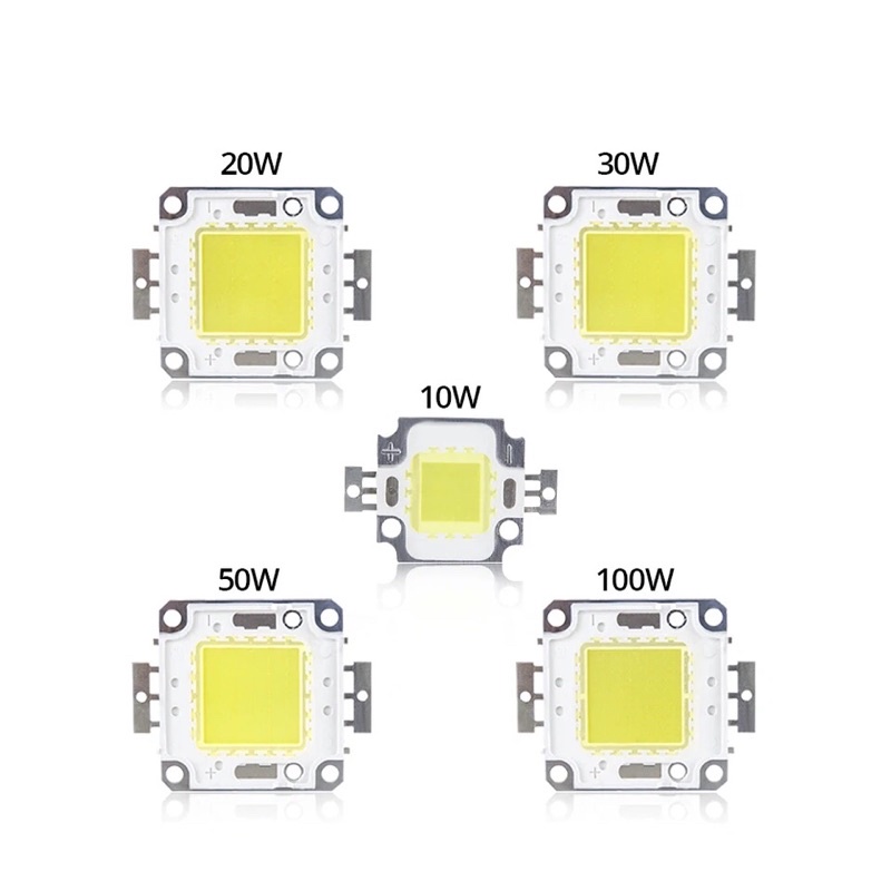 COB LED Chip DC 30-36V 10W 20W 30W 50W 100W  Need Driver Bulb