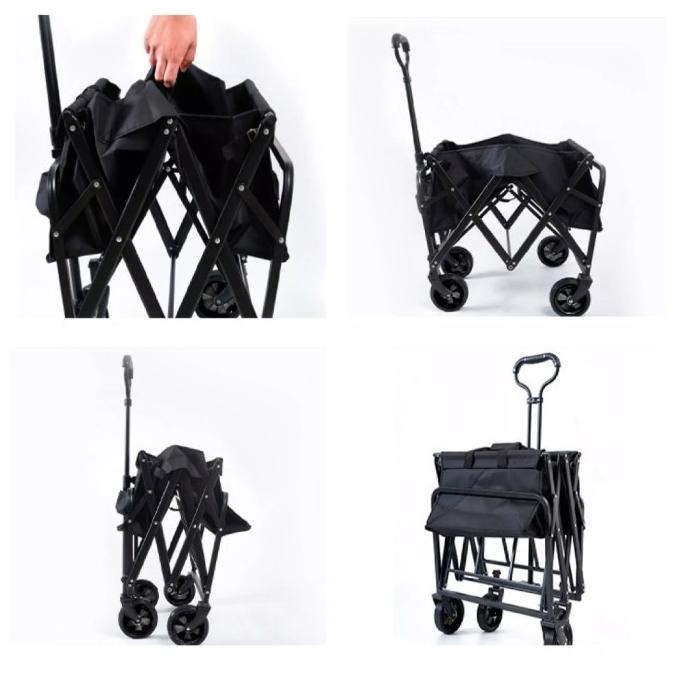 Sale Cod  Troli Barang Gerobak Lipat Trolley Camping Outdoor