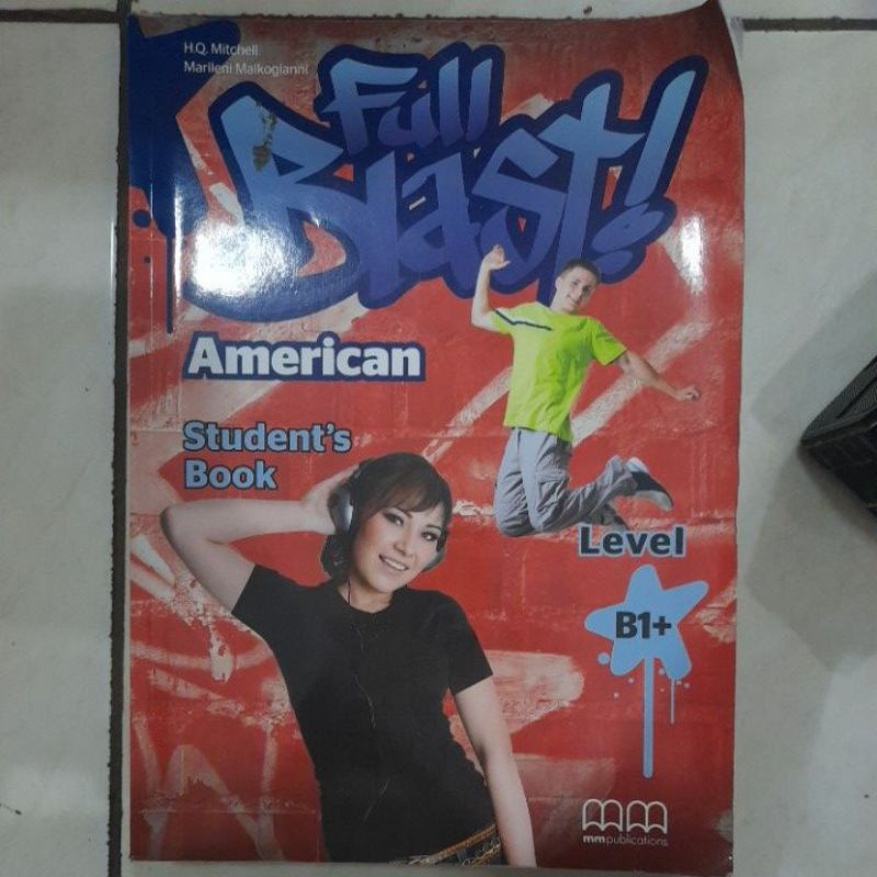 

buku les ielts full blast american student book level B1+ mm publication