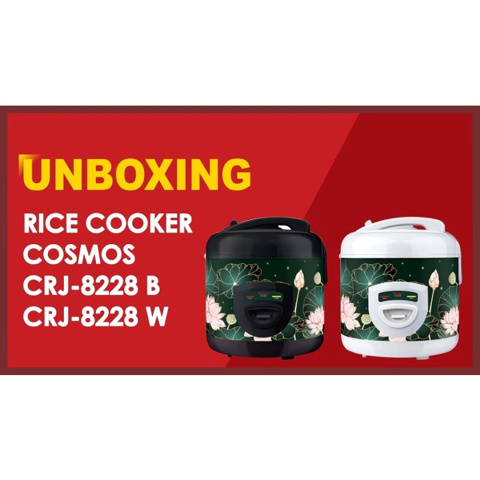 Cosmos Jar Warmer Cooker CRJ 8228 CRJ8228