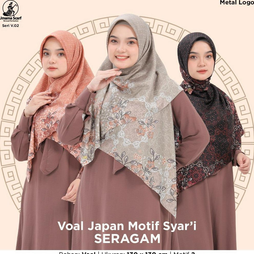 Kirim sekarang HIJAB SEGI EMPAT MOTIF SYARI / HIJAB SYARI MOTIF BY UMAMA / HIJAB UMAMA SYARI MOTIF /