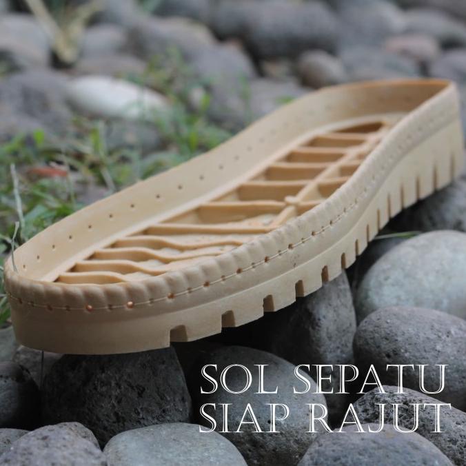 Sol Sepatu Siap Rajut 16 / sepatu rajut