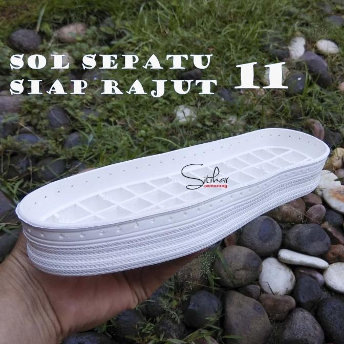 Sol Sepatu Siap Rajut 11 / sepatu rajut