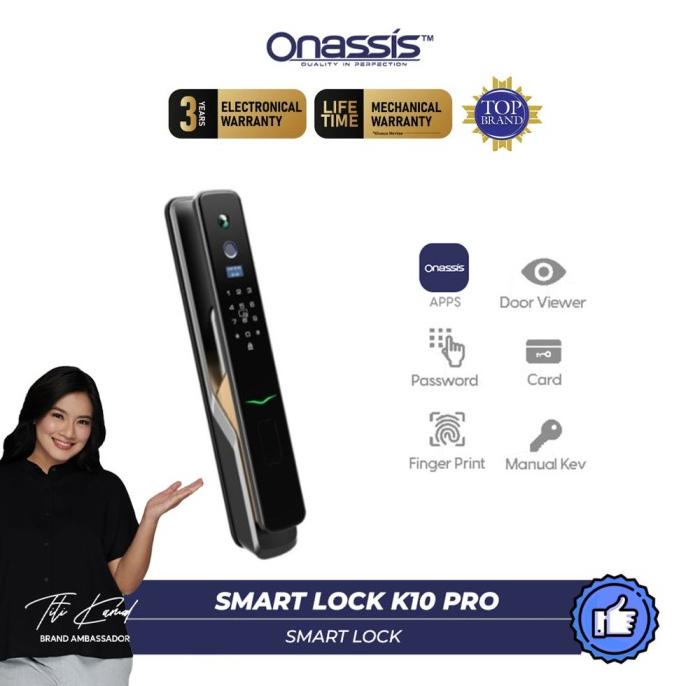 New Onassis Smart Lock K10 Pro Camera Built In Original