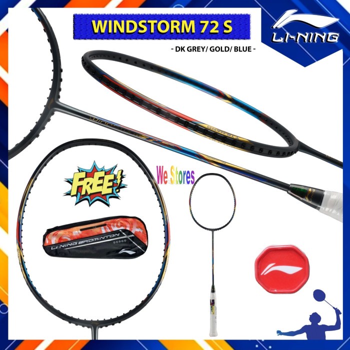 LINING WINDSTORM 72 S RAKET BADMINTON - ORIGINAL