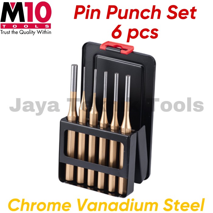 

Terlaris Pin Punch Set M10 6 Pcs