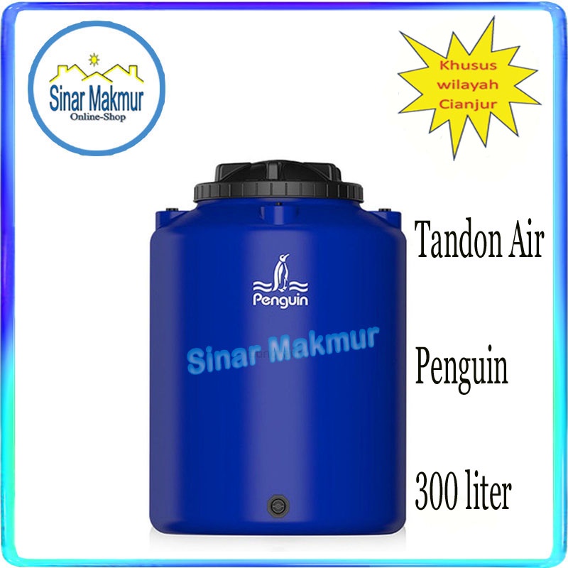 Torn Toren Tandon Tangki Air 300 Liter (PENGUIN)