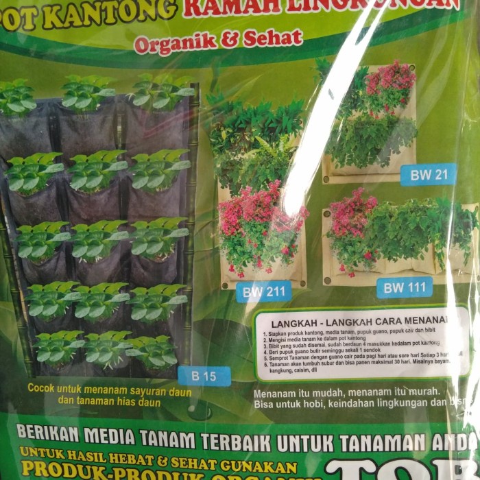 PROMO KANTONG VERTIKAL GARDEN TERMURAH